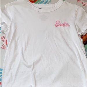White Barbie shirt